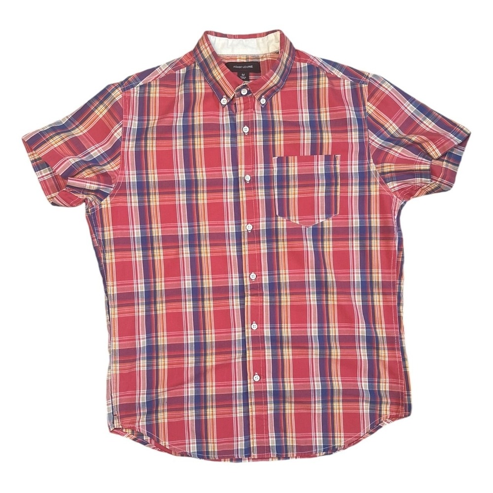 Adam Levine Men's Medium Button-Down Short Sleeve Shirt